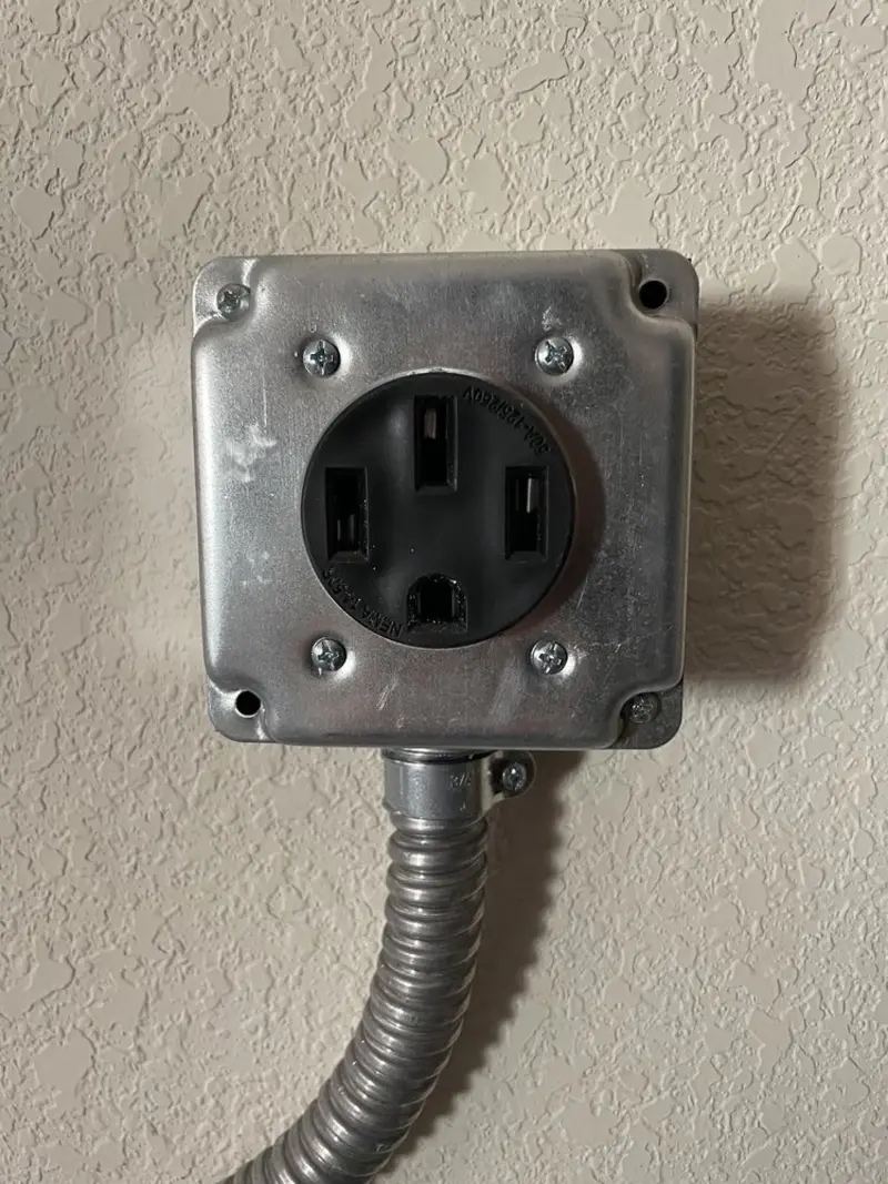 NEMA 14-50 outlet installed for Smart Home Electrical in Helena-West Helena